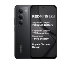 Redmi 15 6/128 (midnight black)