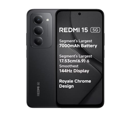 Redmi 15 6/128 (midnight black)