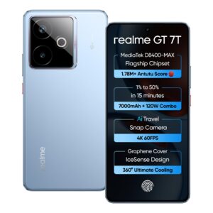 Realme Gt 7T 8/256(icesense blue )