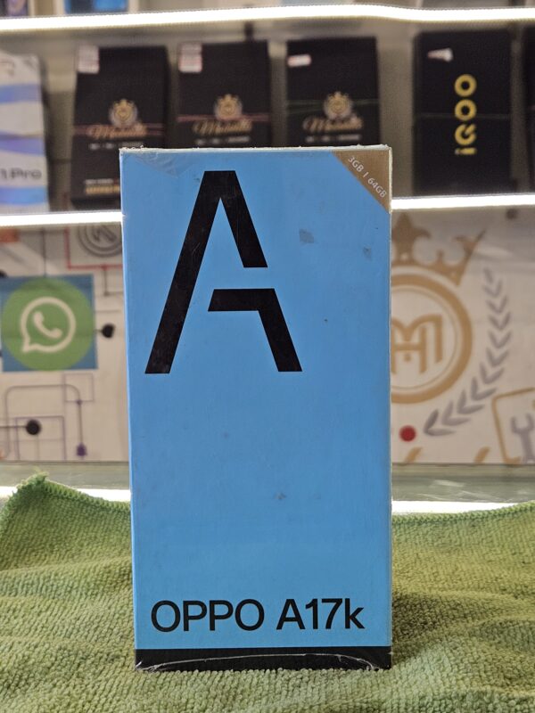 Oppo a17k 3/64 GB (nevy blue) Seal Pack