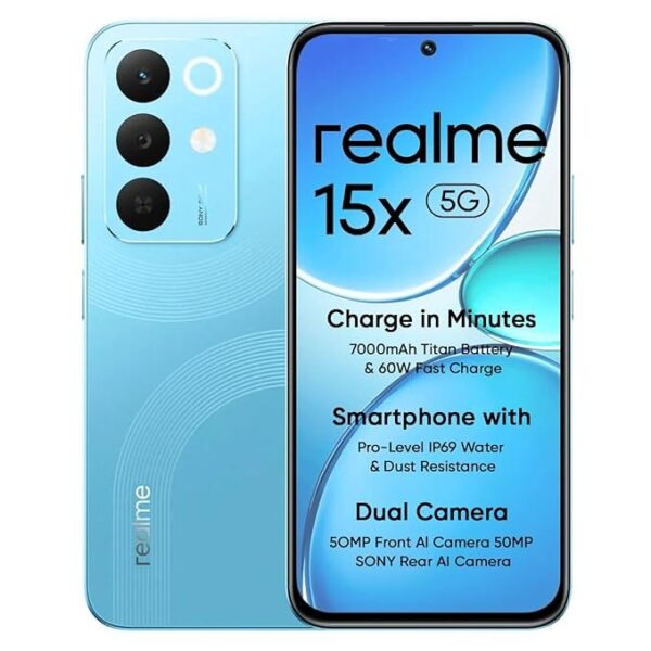 70799149ac52db26ad91e3d97e497518 Realme 15x 8/256 GB (Marine Blue)